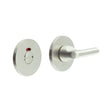 CRES Door Furniture Satin Stainless Steel / Yes CRES - CR-804 Satin Stainless Steel Thumb Turn & Lock Round Rose w/ Indicator