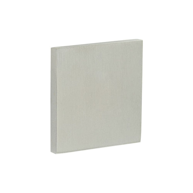 CRES Door Furniture Satin Stainless Steel / Blank Escutcheons CRES - CR-N10 Satin Stainless Steel Blank Square Rose Escutcheon Cover