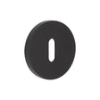 CRES Door Furniture Black / Mortice Key Profile Escutcheons CRES - CR-R10 Black Standard Keyway Round Rose Escutcheon