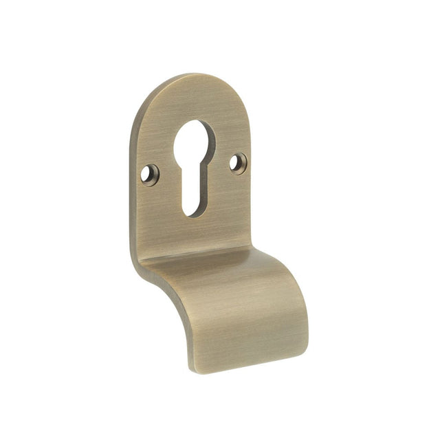 CRES Door Furniture Antique Brass / Euro Profile Cylinder Pull CRES - Cylinder Pull Face Fixed Antique Brass