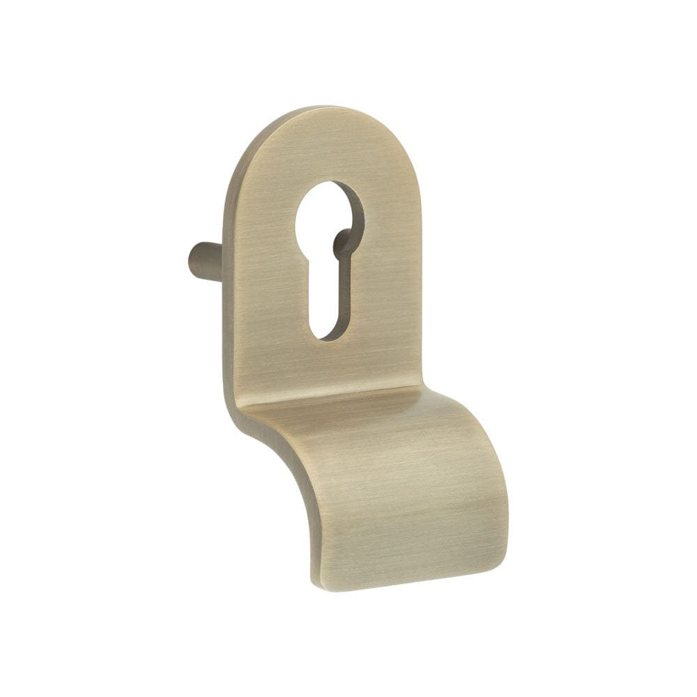 CRES Door Furniture Antique Brass / Mortice Key Cylinder Pulls CRES - Cylinder Pull Lug Fixed Antique Brass