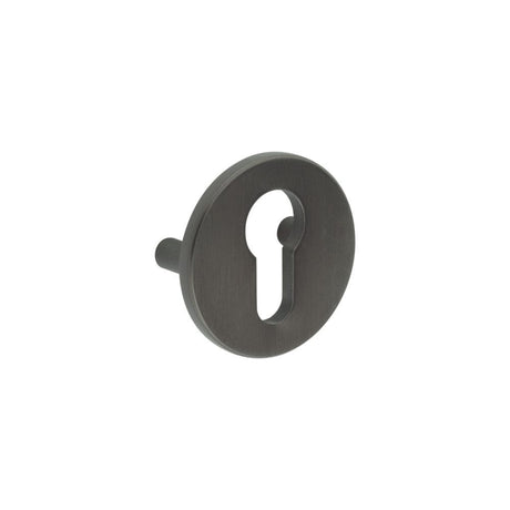 CRES Door Furniture Dark Bronze / Euro Profile Escutcheons CRES - Dark Bronze Euro Escutcheon Lug Fixed