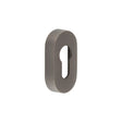 CRES Door Furniture Dark Bronze / Euro Profile Escutcheons CRES - Oval Dark Bronze Euro Escutcheon