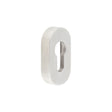 CRES Door Furniture Satin Stainless Steel / Euro Profile Escutcheons CRES - Oval Satin Stainless Steel Euro Escutcheon