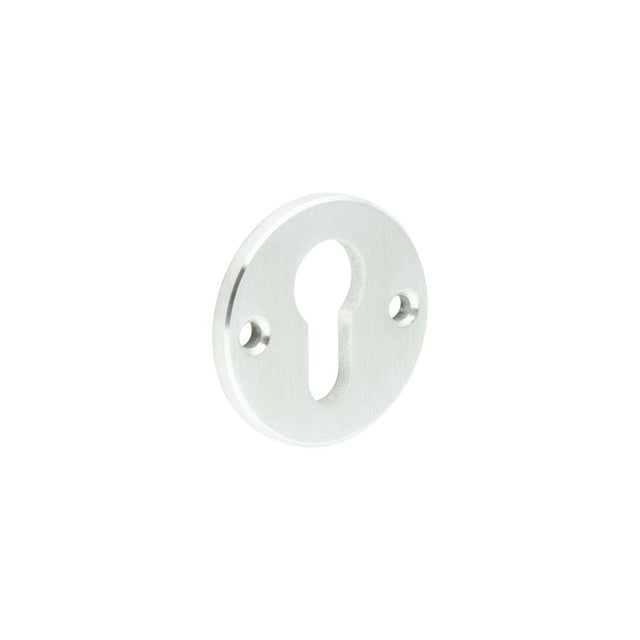 CRES Door Furniture Satin Stainless Steel / Euro Profile Escutcheons CRES - Satin Stainless Steel Euro Escutcheon Face Fixed