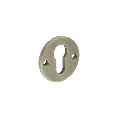 High quality image of CRES - Antique Brass Euro Escutcheon Face Fixed Sku. CRES1651AB
