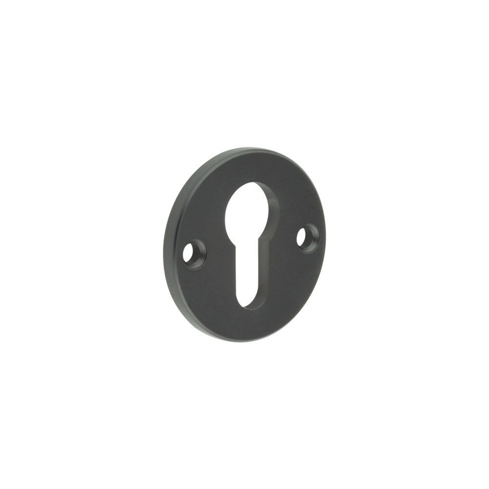 High quality image of CRES - Black Euro Escutcheon Face Fixed Sku. CRES1651MB