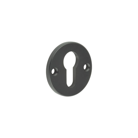 High quality image of CRES - Black Euro Escutcheon Face Fixed Sku. CRES1651MB