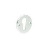 High quality image of CRES - Satin Stainless Steel Euro Escutcheon Face Fixed Sku. CRES1651SSS