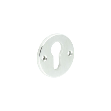 High quality image of CRES - Satin Stainless Steel Euro Escutcheon Face Fixed Sku. CRES1651SSS