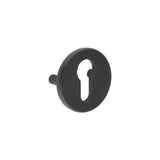 High quality image of CRES - Black Euro Escutcheon Lug Fixed Sku. CRES1652MB