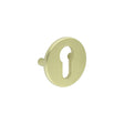 High quality image of CRES - Satin Brass Euro Escutcheon Lug Fixed Sku. CRES1652SB