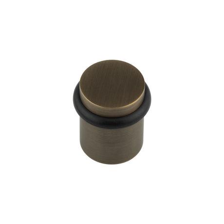 High quality image of CRES - Antique Brass Floor Door Stop Sku. CRES2001AB
