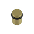 High quality image of CRES - Satin Brass Floor Door Stop Sku. CRES2001SB