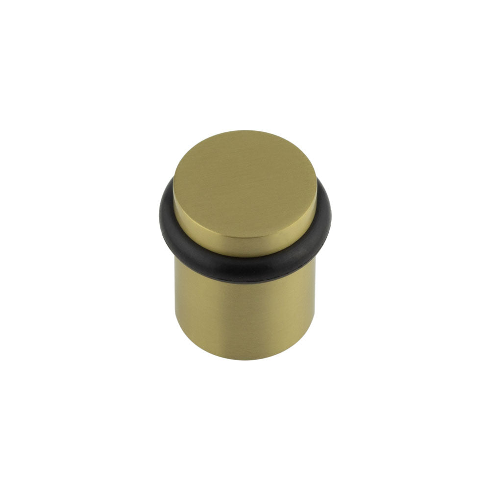 High quality image of CRES - Satin Brass Floor Door Stop Sku. CRES2001SB