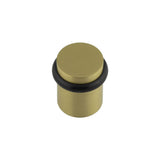 High quality image of CRES - Satin Brass Floor Door Stop Sku. CRES2001SB