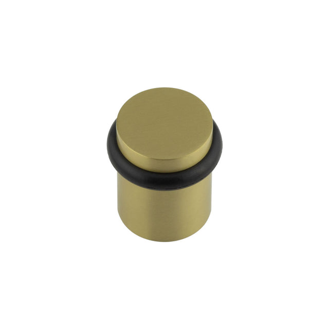 High quality image of CRES - Satin Brass Floor Door Stop Sku. CRES2001SB