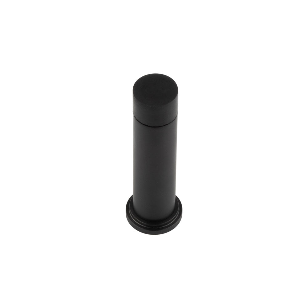 High quality image of CRES - Black Wall Mounted Door Stop Sku. CRES2051MB
