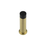 High quality image of CRES - Satin Brass Wall Mounted Door Stop Sku. CRES2051SB
