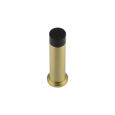 High quality image of CRES - Satin Brass Wall Mounted Door Stop Sku. CRES2051SB
