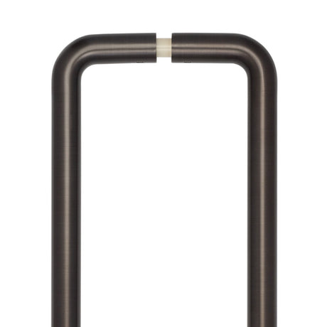 High quaility images of CRES - 425mm Back to Back Dark Bronze D Shape Pull Handle | Sku.cres3002dbb2b | available to order from Trade Door Handles in Kendal.