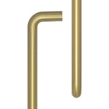 High quality image of CRES - 425mm Bolt Through Satin Brass D Shape Pull Handle Sku. CRES3002SB