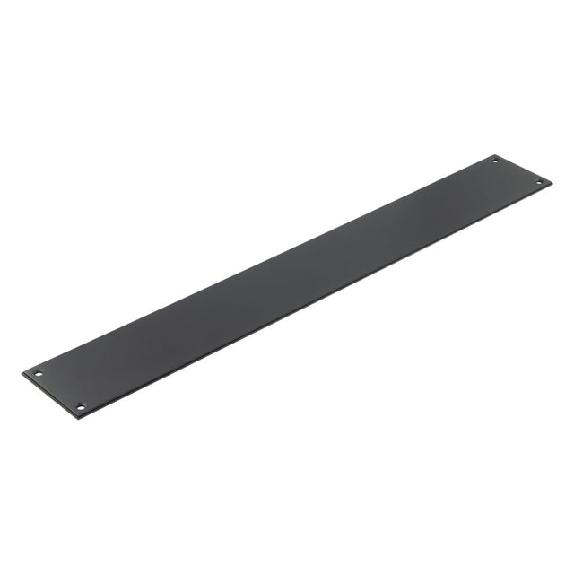 High quality image of CRES - Black Push Plate Sku. CRES3501MB