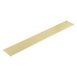 High quaility images of CRES - Satin Brass Push Plate | Sku.cres3501sb | available to order from Trade Door Handles in Kendal.