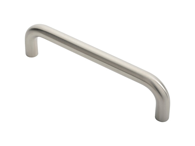 High quality image of Eurospec - 19mm D Pull Handle - Satin Stainless Steel | Sku. csd1225sss | Trade Door Handles.