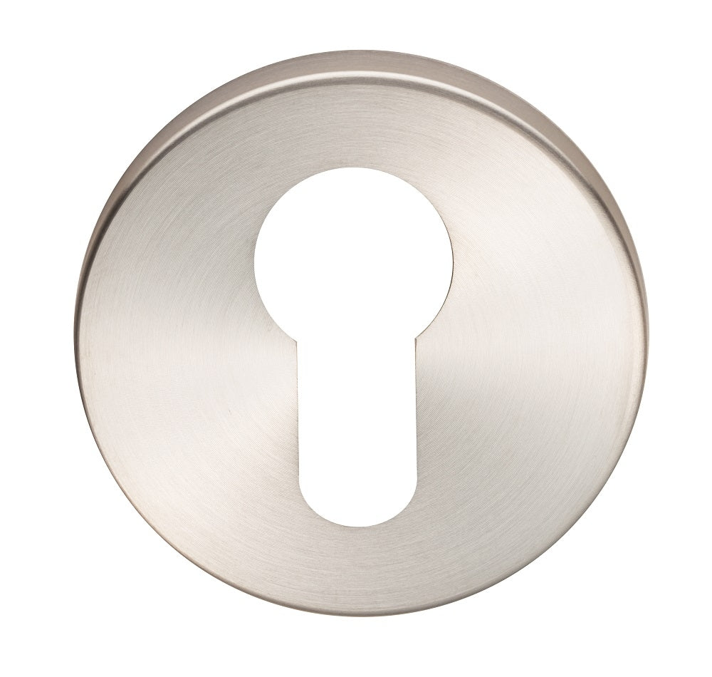 High quality image of Eurospec - Euro Escutcheon - Satin Stainless Steel | Sku. cse1006sss | Trade Door Handles.