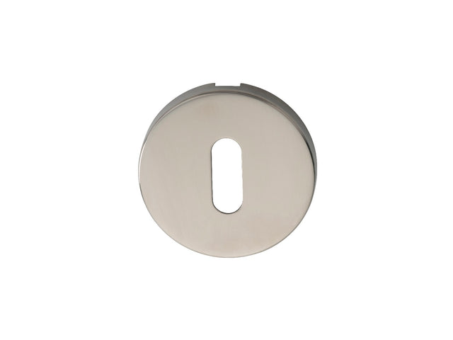 High quality image of Eurospec - Standard Lock Escutcheon - Bright Stainless Steel | Sku. csp1005bss | Trade Door Handles.