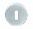 High quality image of Eurospec - Standard Lock Escutcheon - Satin Stainless Steel | Sku. csp1005sss | Trade Door Handles.