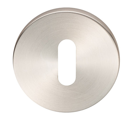 High quality image of Eurospec - Standard Profile Escutcheon - Satin Stainless Steel | Sku. csp1006sss | Trade Door Handles.