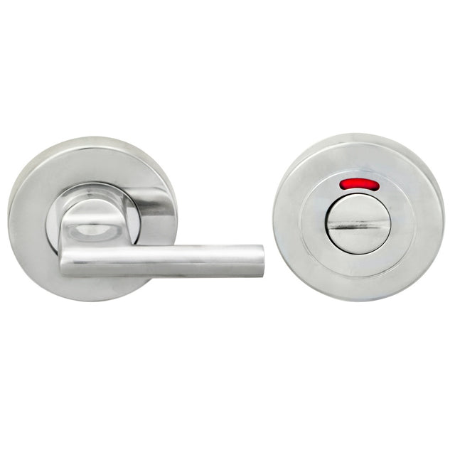 High quality image of Eurospec - Disabled Thumbturn & Release - Bright Stainless Steel | Sku. cst1025bss | Trade Door Handles.