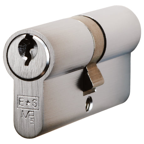 High quality image of Eurospec - Euro Double Cylinder - Satin Chrome | Sku. cya71270sc | Trade Door Handles.