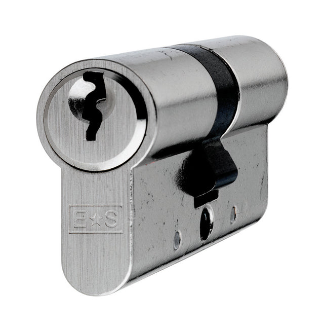 High quality image of Eurospec - Contract Range 5 Pin Euro Double Cylinder - Nickel Plate | Sku. cyc71260np | Trade Door Handles.