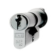 High quality image of Eurospec - MP10 Euro Cylinder & Turn 70mm - Satin Chrome | Sku. cyh71370sc | Trade Door Handles.