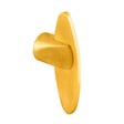High quality image of Eurospec - Shaped Disabled Lever Thumbturn to suit Cylinder - Polished Brass | Sku. cyz70016pb | Trade Door Handles.