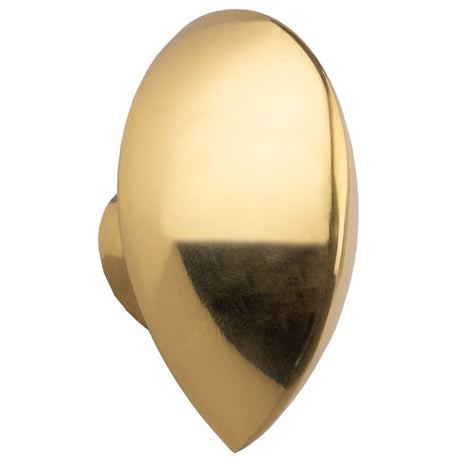 High quality image of Eurospec - Round Thumbturn to suit Cylinder - Polished Brass | Sku. cyz70008pb | Trade Door Handles.