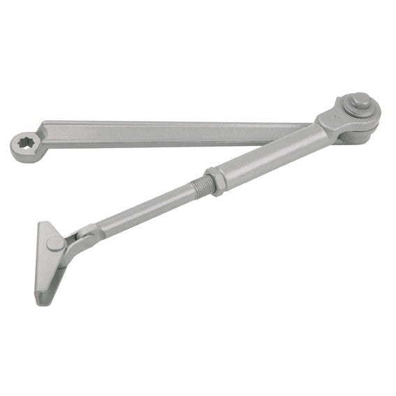 High quality image of Eurospec - Arms - Hold Open - Silver | Sku. dcx2107sv | Trade Door Handles.
