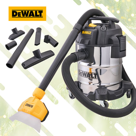 DeWalt 25L Stainless Steel Wet & Dry Vacuum with Dust Collector