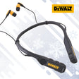 DeWalt Pro Bluetooth Neckband Headphones & Speaker - Black Edition