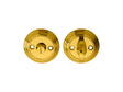 High quality image of Carlisle Brass - Delamain Large Turn and Release - Polished Brass | Sku. dk12 | Trade Door Handles.