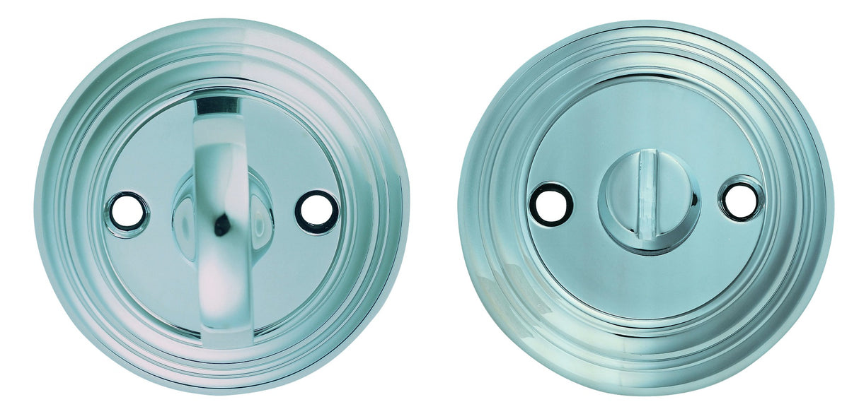 High quality image of Carlisle Brass - Delamain Large Turn and Release - Polished Chrome | Sku. dk12cp | Trade Door Handles.