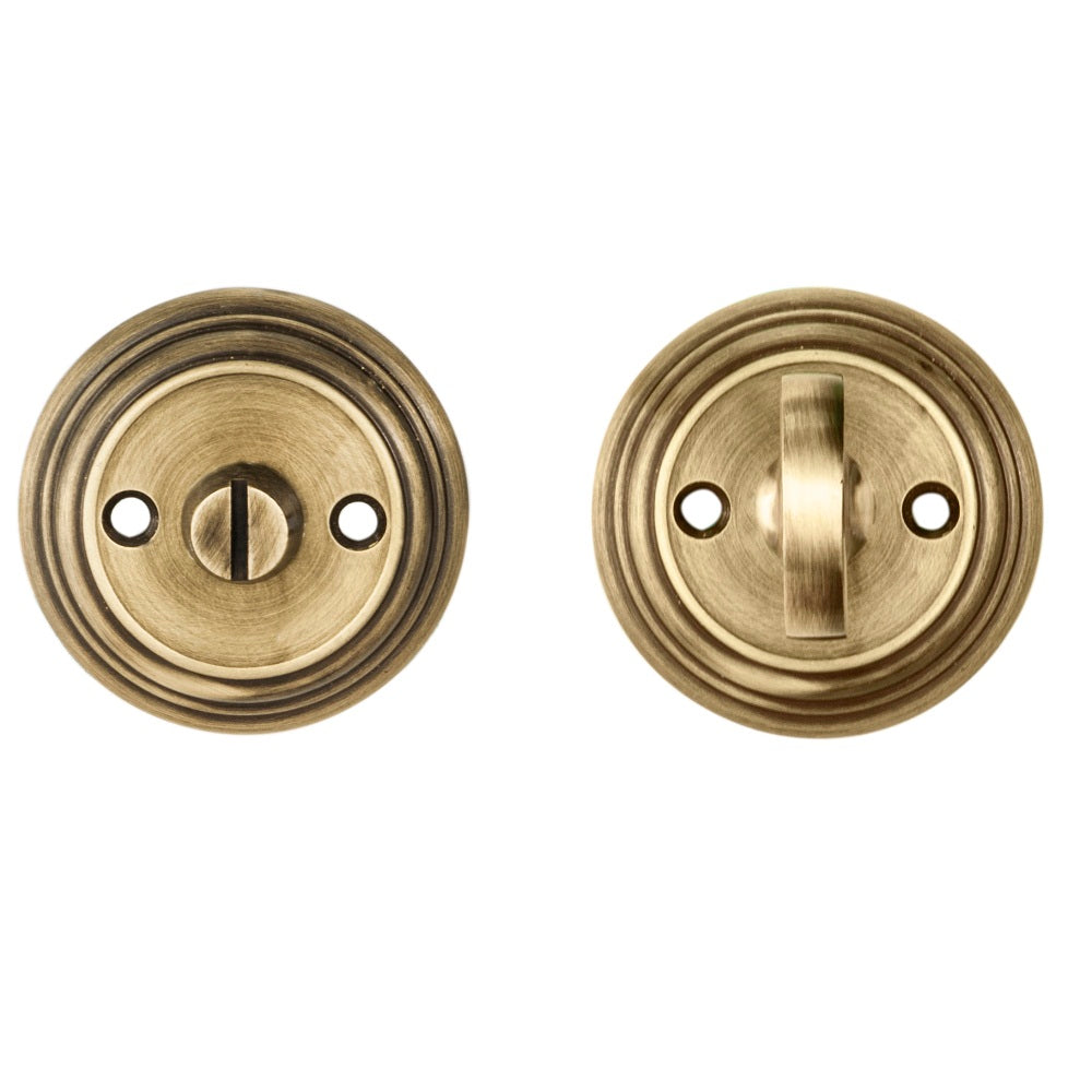 High quality image of Carlisle Brass - Delamain Large Turn and Release - Florentine Bronze | Sku. dk12fb | Trade Door Handles.