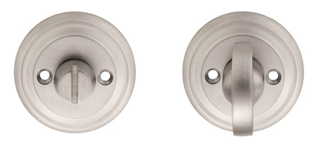 High quality image of Carlisle Brass - Delamain Large Turn and Release - Satin Chrome | Sku. dk12sc | Trade Door Handles.