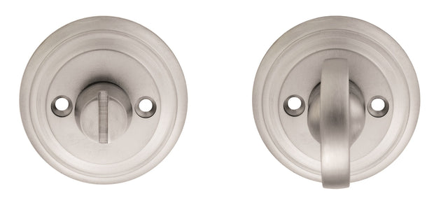 High quality image of Carlisle Brass - Delamain Large Turn and Release - Satin Chrome | Sku. dk12sc | Trade Door Handles.