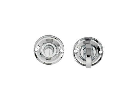 High quality image of Carlisle Brass - Delamain Small Turn and Release - Polished Chrome | Sku. dk13cp | Trade Door Handles.