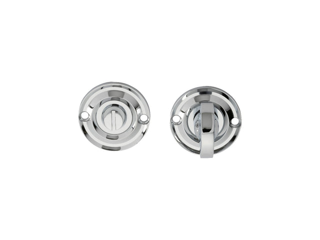 High quality image of Carlisle Brass - Delamain Small Turn and Release - Polished Chrome | Sku. dk13cp | Trade Door Handles.