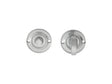 High quality image of Carlisle Brass - Delamain Small Turn and Release - Satin Chrome | Sku. dk13sc | Trade Door Handles.